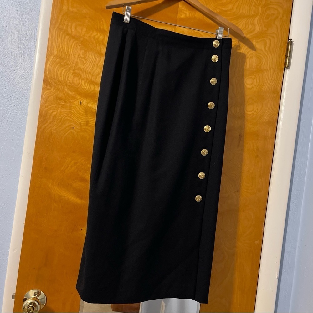 Collectible Gold black skirt size 14 made in Bulgaria - Picture 9 of 10